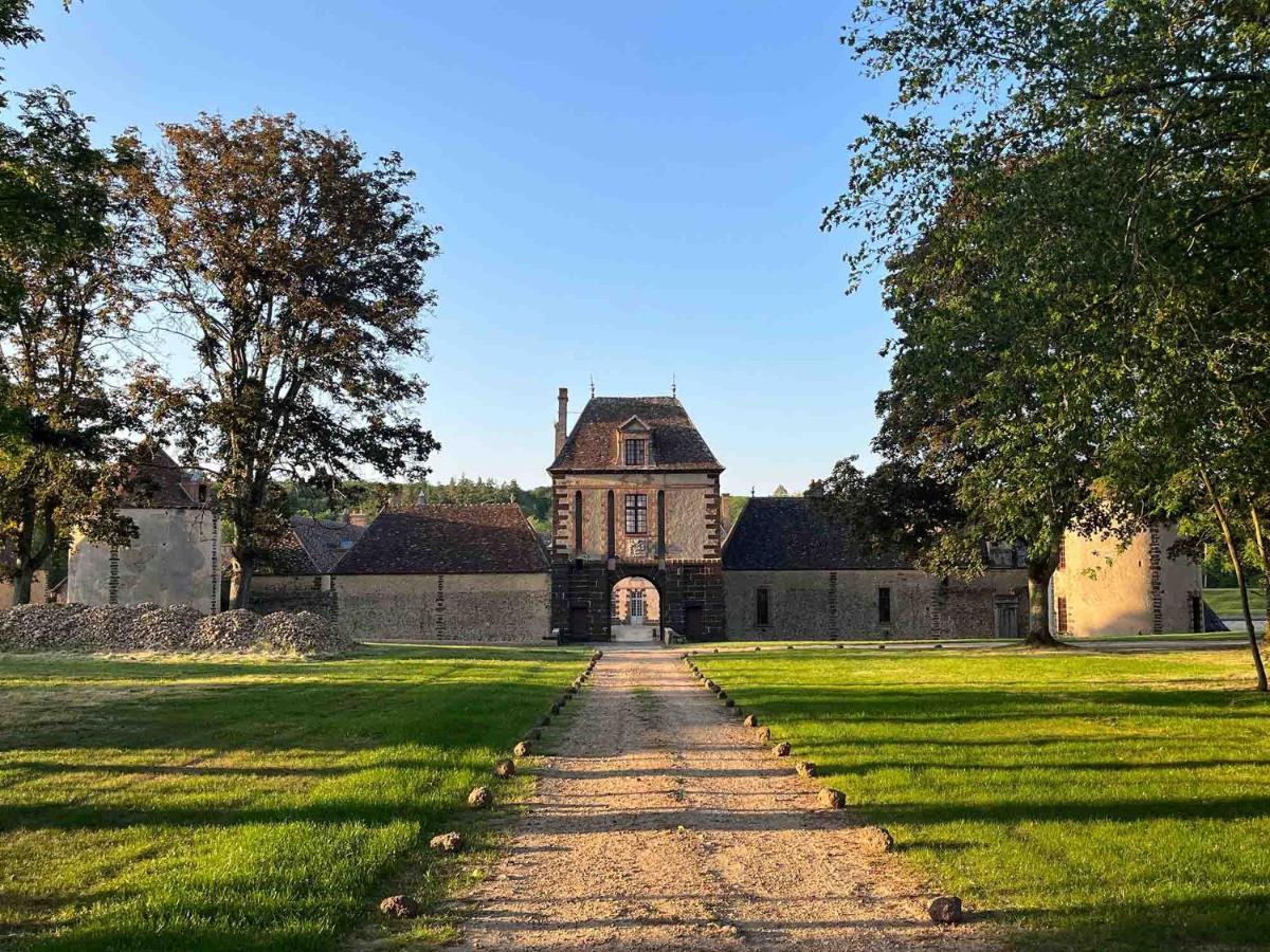 Chateau De La Riviere Bed & Breakfast Pontgouin Exterior photo